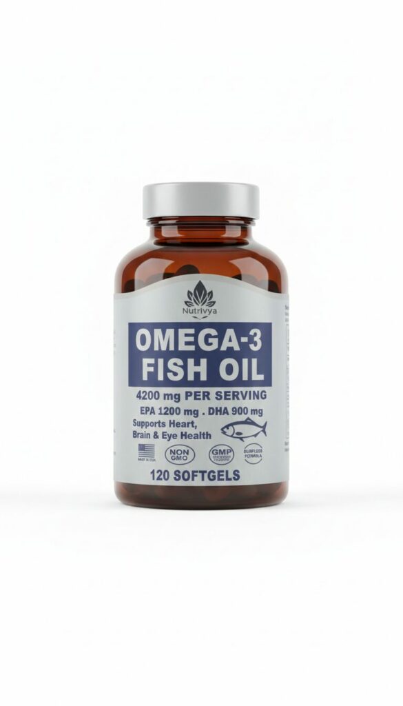 زيت سمك أوميغا ثلاثي | Tri-3D Omega Fish Oil